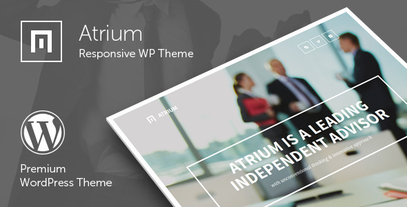 Atrium - Finance Consulting Advisor WordPress Theme Logo
