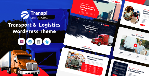 Transpi - Logistics and Transportation WordPress Theme Logo